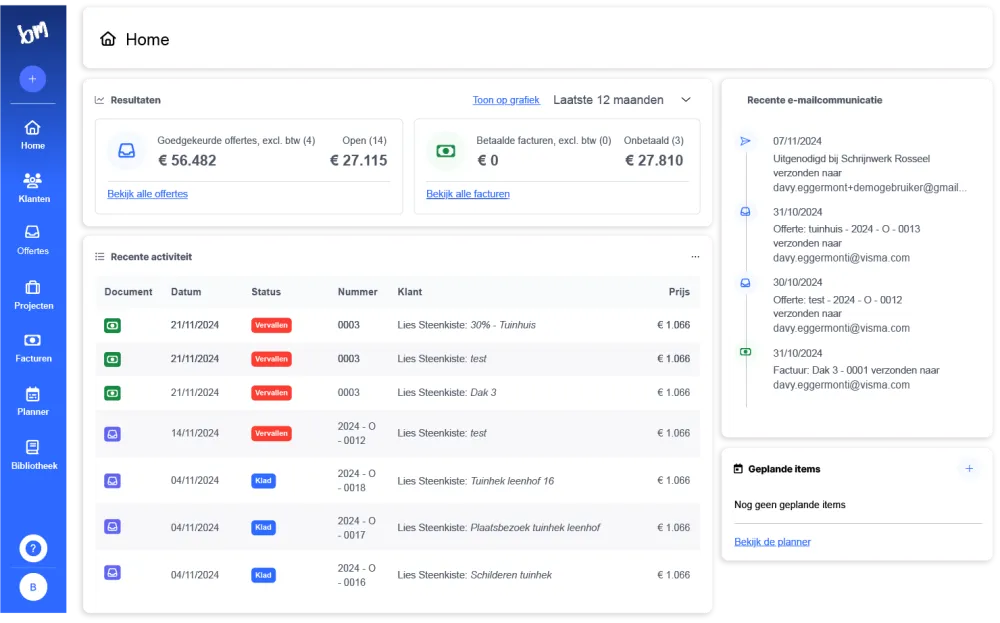 Demo buildmate